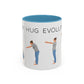 Mom Hug Evolution Mug