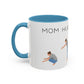 Mom Hug Evolution Mug