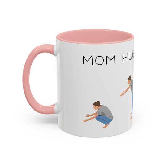 Mom Hug Evolution Mug